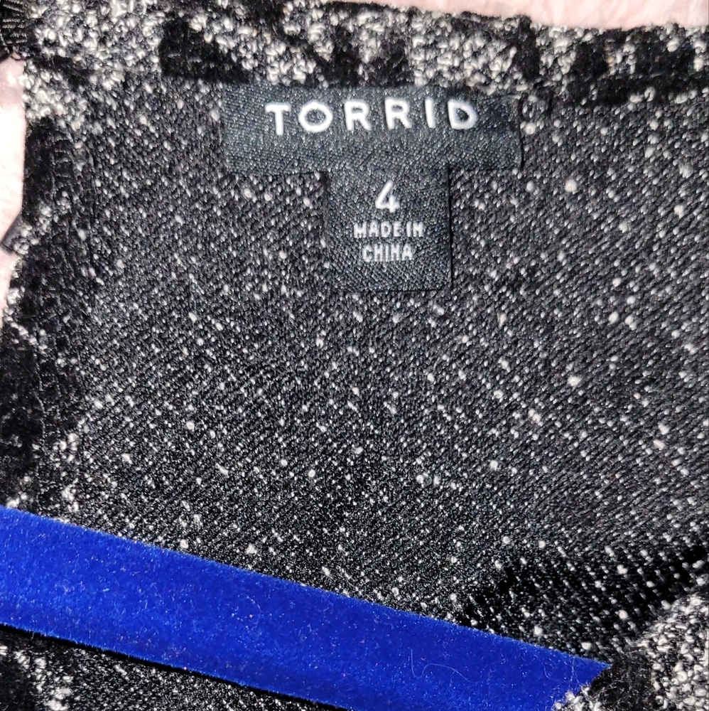 Black and White Textured Fabric